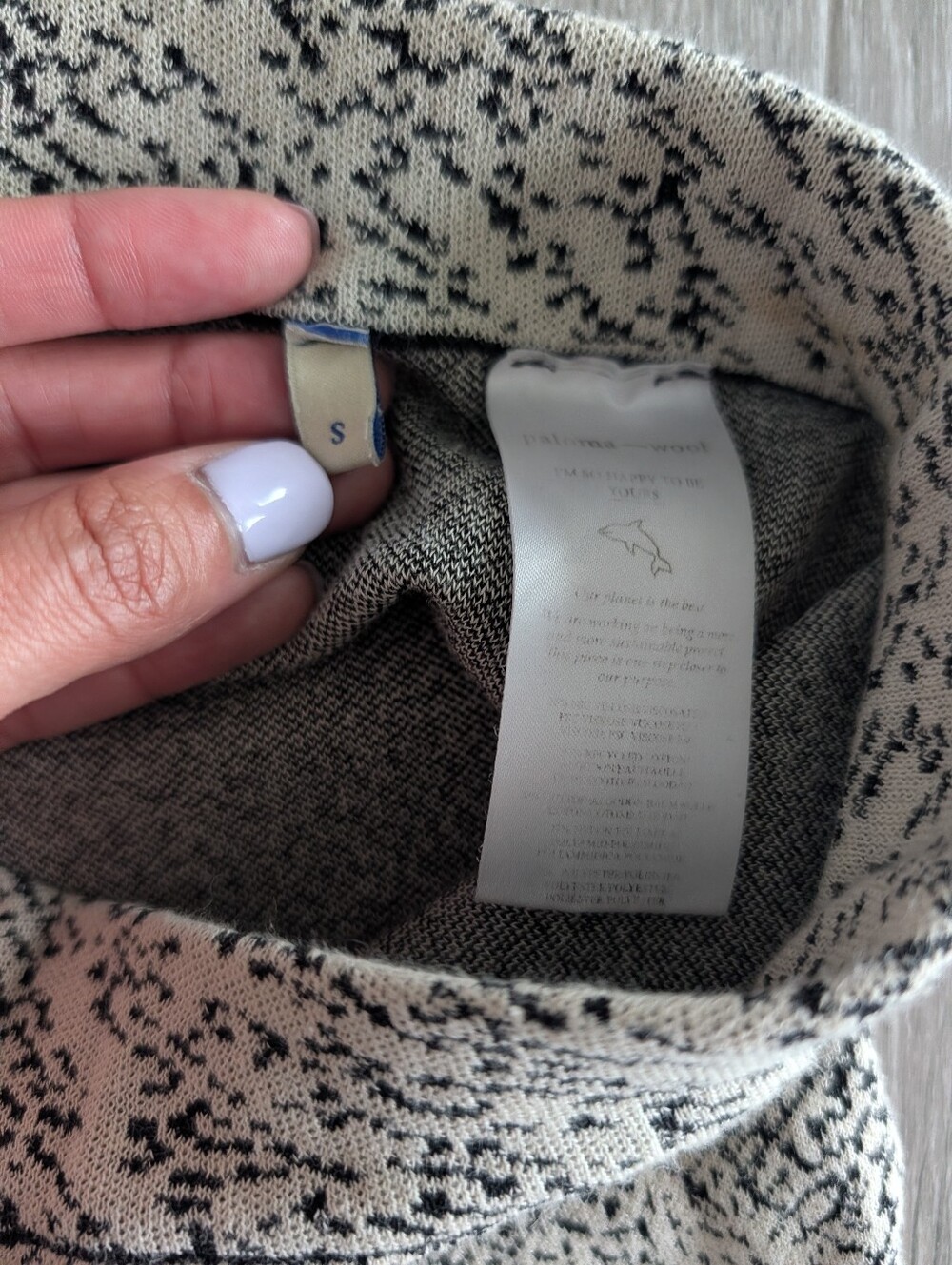 Paloma Wool - Mia Crop Flare Knit Elastic waist Pants - S - Picture 6 of 8